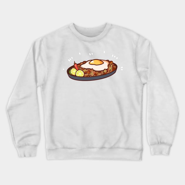 BnW: Sisig [No Text] Crewneck Sweatshirt by oletarts